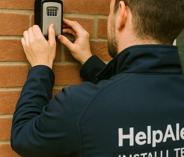Key Safe Notice Keysafe – Help Alert